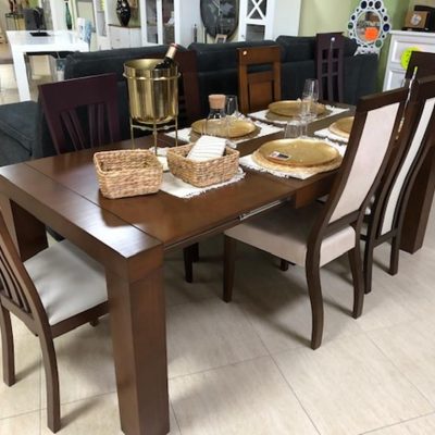 Mesa y sillas de comedor – Muebles Alejo
